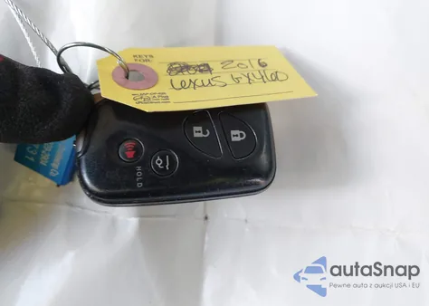 2016 Lexus Gx 460 z USA, uszkodzony, nr VIN JTJBM7FX3G5145425